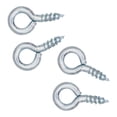 thumbnail image 1 of 1-1/8" Zinc-Plated Screw Eyes for Picture Framing - 8.25mm Eye 13/16" Shank - 100 Pack, 1 of 4