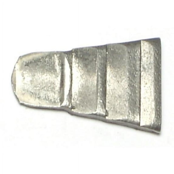 1-1/8" x 3/4" x 5/32" Zinc Plated Steel Wedges WDGE-010 (20 pcs.)