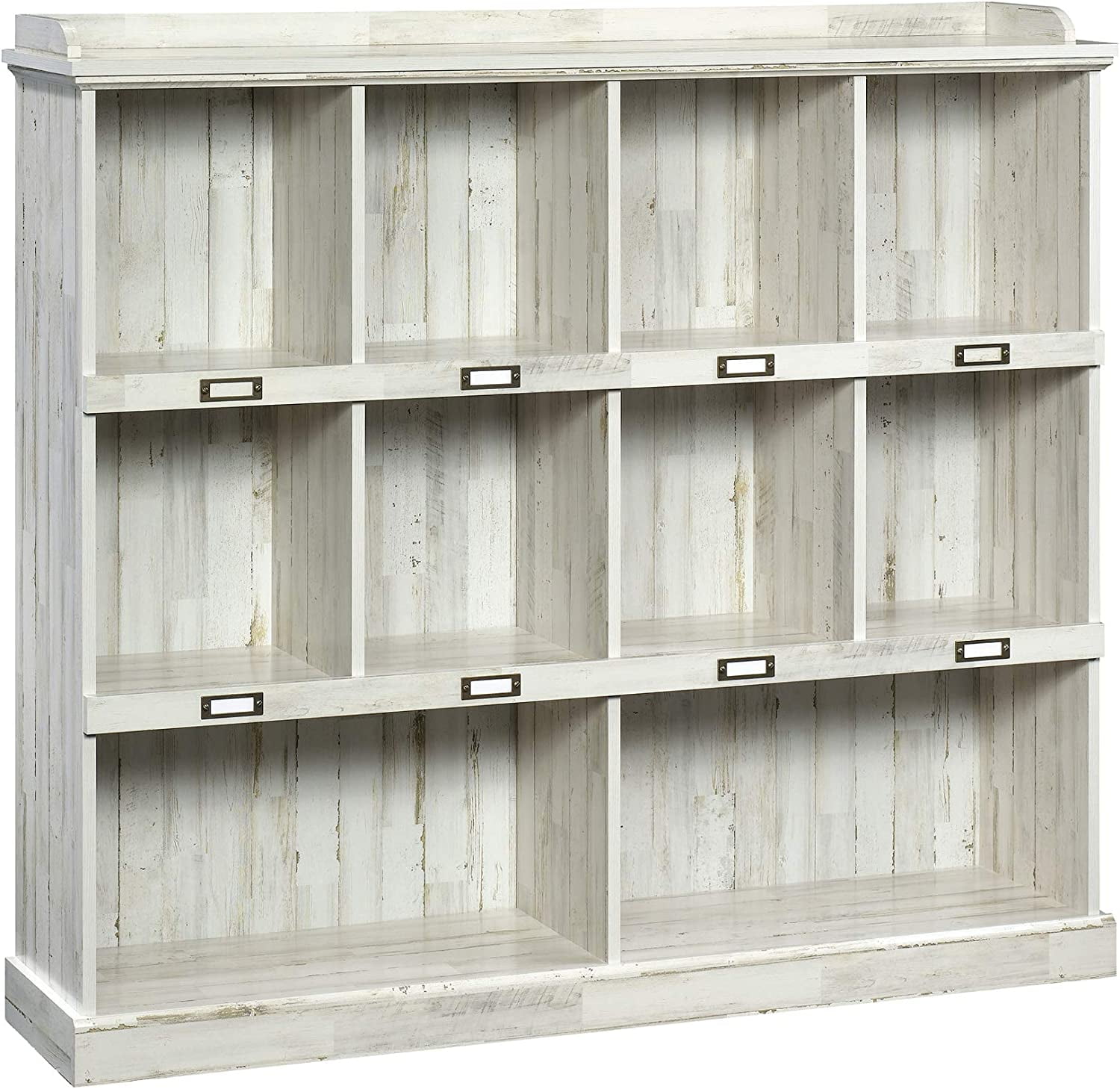 Barrister Lane Versatile White Plank Cubbyhole Bookcase