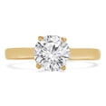 thumbnail image 1 of 1.1 CT Round Diamond Solitaire Engagement Ring in 14K Yellow Gold - Size 6, 1 of 1