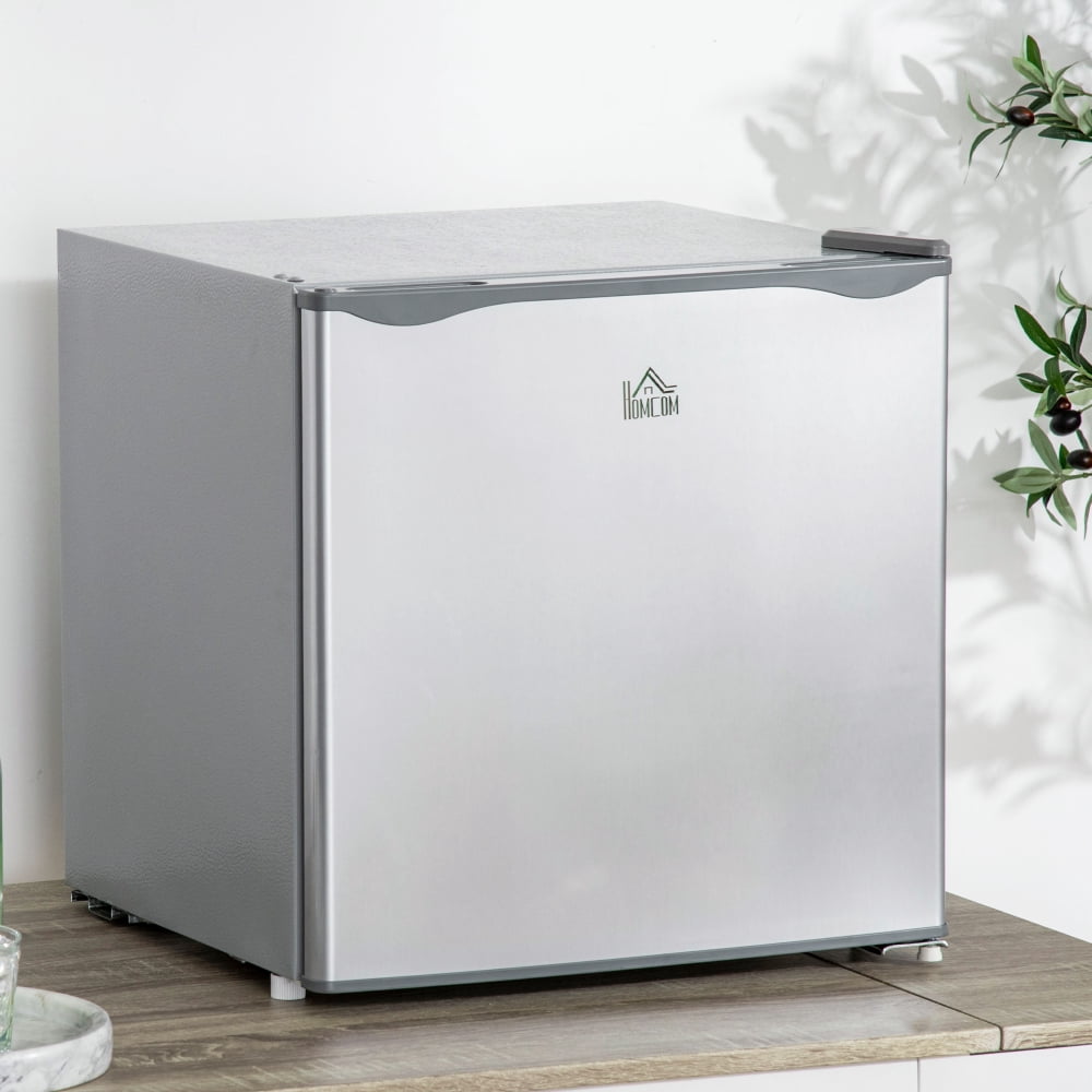1.1 Cu.Ft Compact Upright Freezer, Mini Freezer with Adjustable Thermostat, Removable Shelf & Reversible Door for Dorm, Apartment, RV
