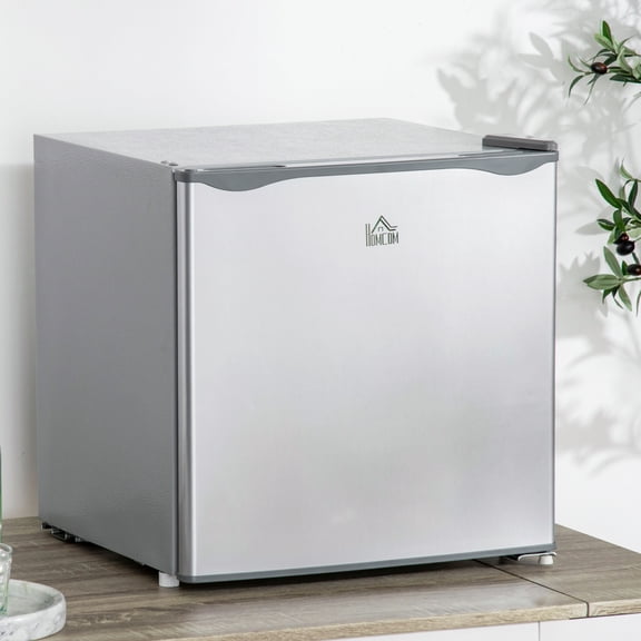 1.1 Cu.Ft Compact Upright Freezer, Mini Freezer with Adjustable Thermostat, Removable Shelf & Reversible Door for Dorm, Apartment, RV