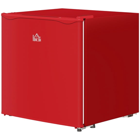 1.1 Cu Ft Countertop Mini Freezer Compact Upright Freezer with Removable Shelves Red