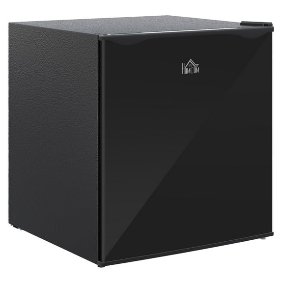 1.1 Cu.Ft Mini Freezer Countertop, Small Upright Freezer with Removable Shelf & Reversible Door for Dorm, Office, Apartment - Black