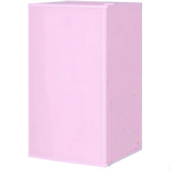 1.1 Cu.Ft Small Upright Freezer, Compact Corner Freezer with 5-Level Adjustable Thermostat, Reversible Door & Removable Shelf, Mini Freezer for Apartment Dorm Office, Silver