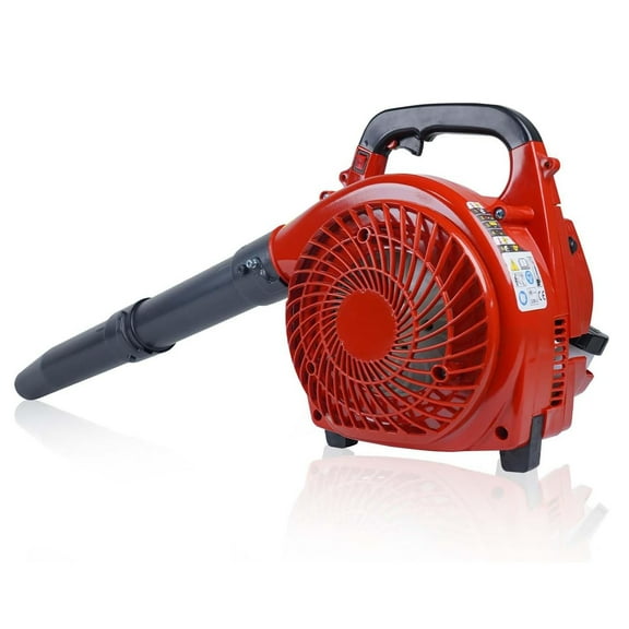 1.1 HP Handheld Gas Leaf Blower, 28CC 2 Stroke 490 CFM 180 MPH, Powerful Clearing Performance & Ergonomic Gas Powered Leaf Blower for Lawn Care, Snow Blowing & Yard Cleaning
