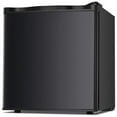 1.1 Upright Freezer Reversible Stainless Steel Door Black