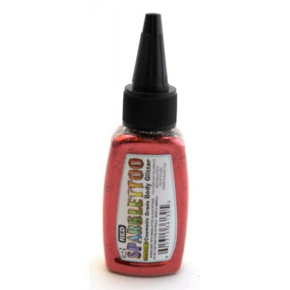 1.1 oz Glitter, Red