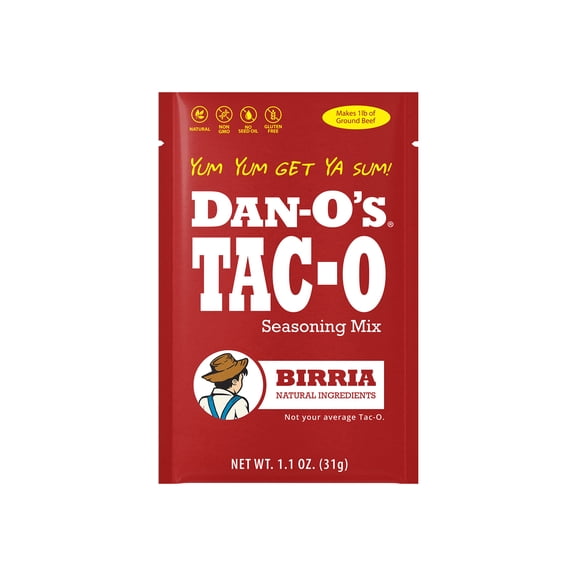 Dan-O's Tac-O Birria Mixed Spices & Seasonings 1.1 oz Packet