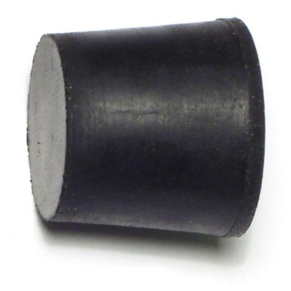1.1" x 15/16" x 1" #5-1/2 Black Rubber Stoppers STPR-160 (4 pcs.)