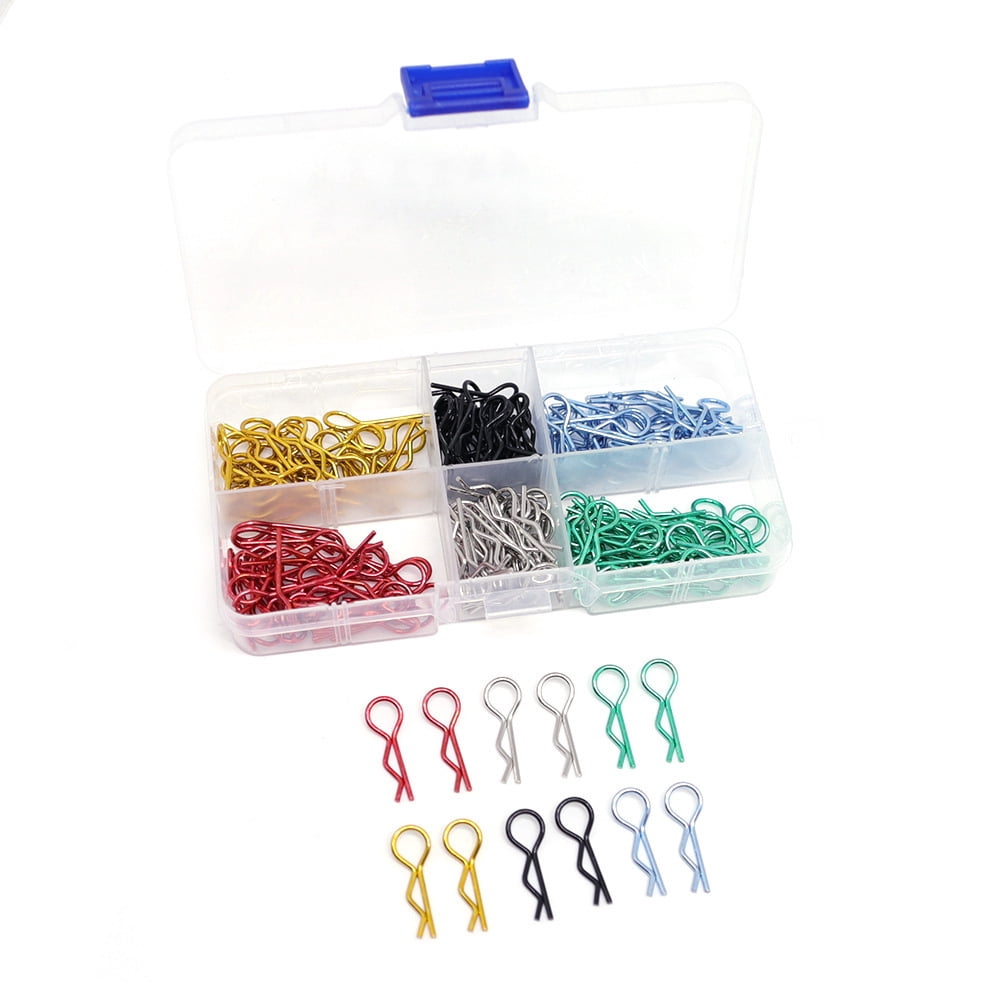 1/10 1/12 RC Car R Clips Bodyshell Pins DIY Accessory for 1/10 1/12 RC ...