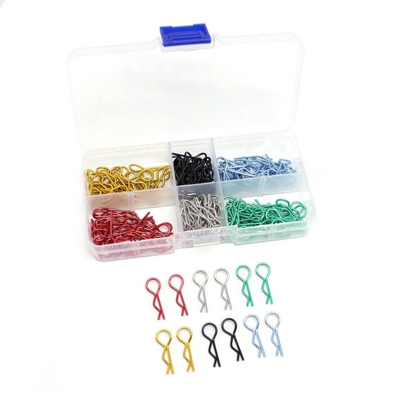 1/10 1/12 RC Car R Clips Bodyshell Pins DIY Accessory  for 1/10 1/12 RC Car