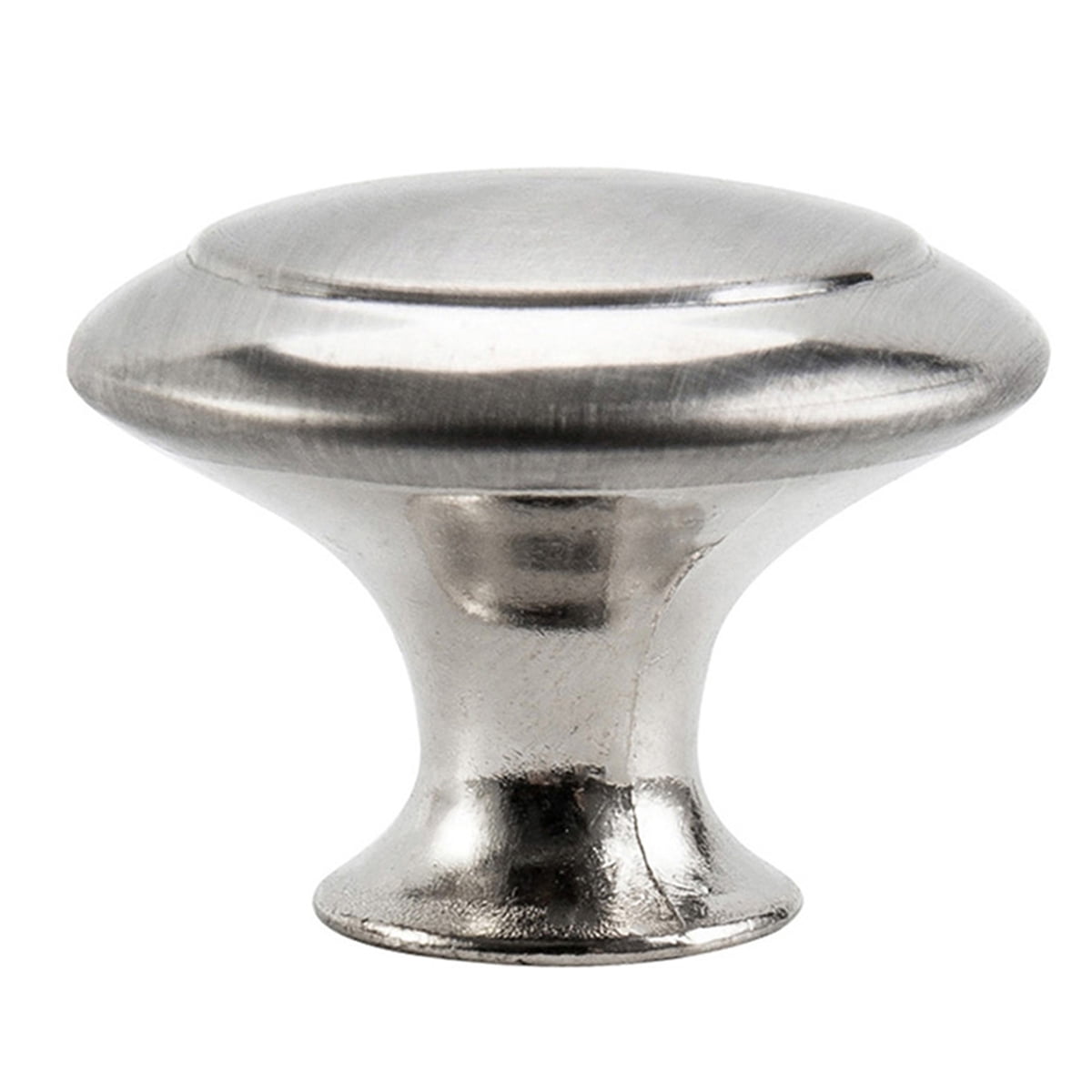 1/10/20/25Pcs Stainless Steel Kitchen Knobs Round Drawer Knob