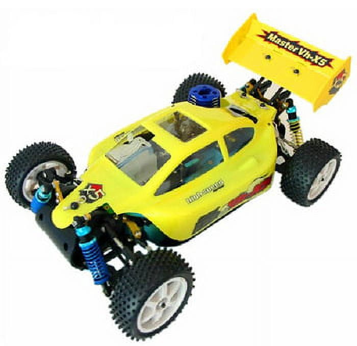 1:10 35-45mph RC Nitro Buggy Engine 0.15 w/ 2 Gears GCX5 YELLOW