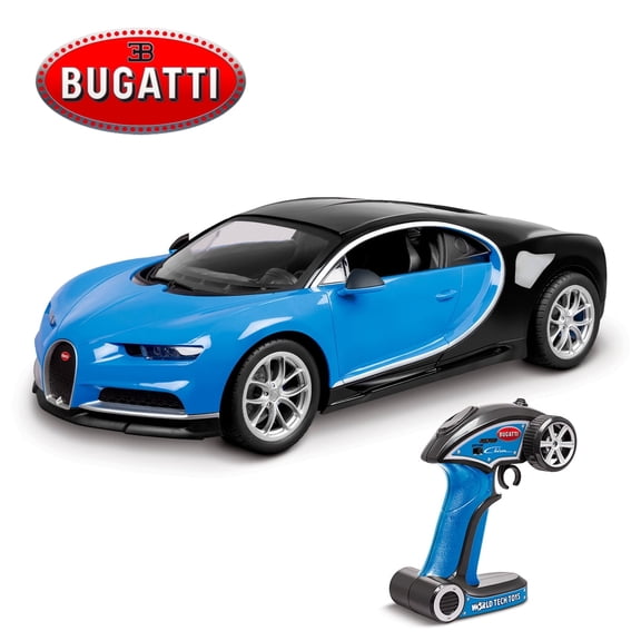World Tech Toys Bugatti Chiron 1:10 RTR Electric RC Car, Officially Licensed