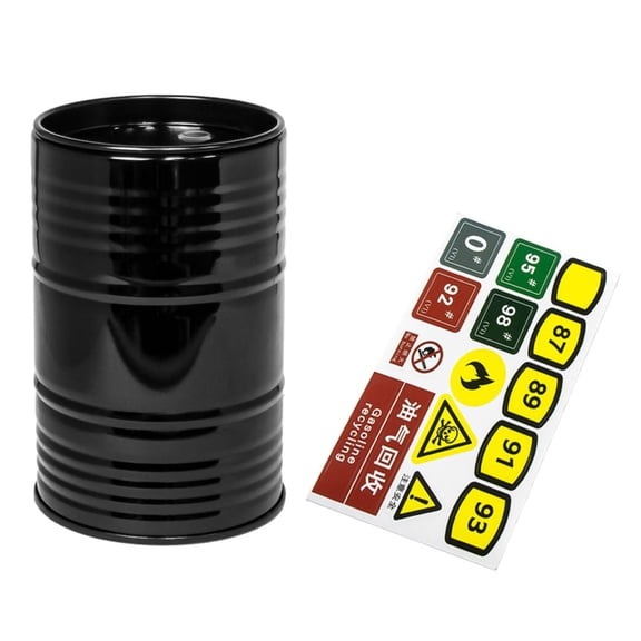 1/10 Car Accessories Decorative Part Tinplate Oil Can for Remote Control Crawlers