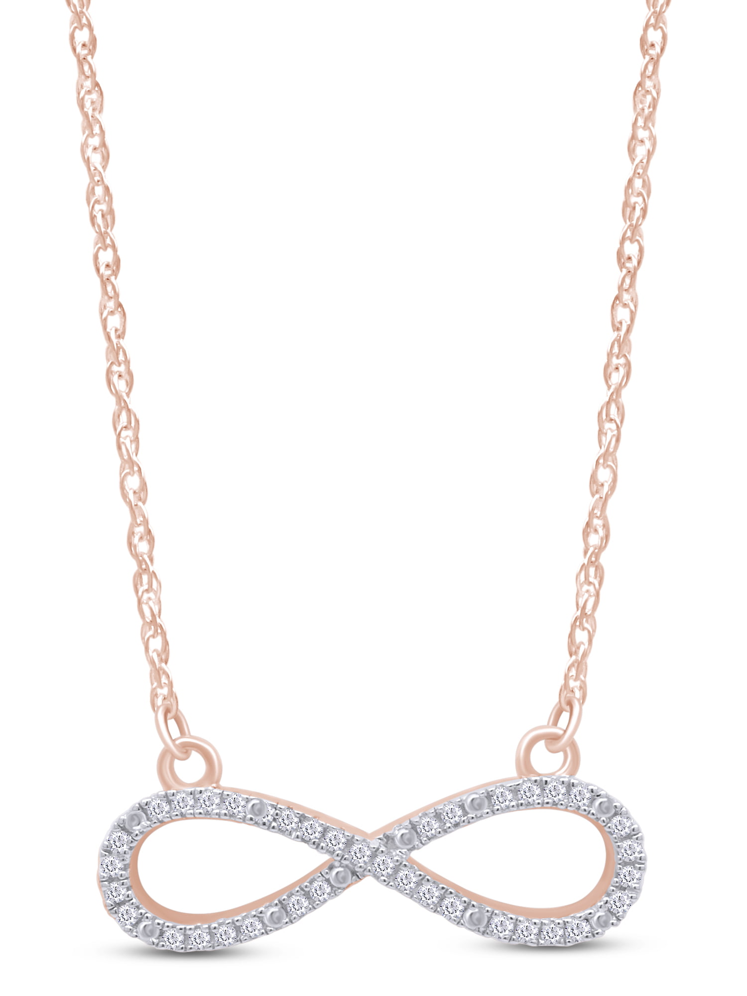 Mini Plain Infinity Necklace – Stakora