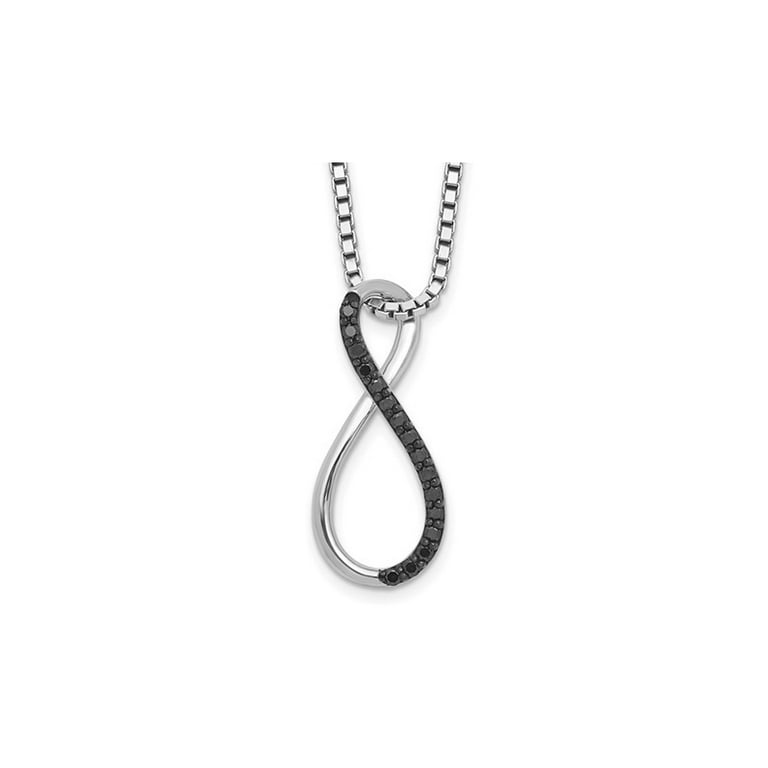 Sterling Silver Genuine Blue Sapphire & 1/10 CTW Diamond Pendant Sterling Silver Genuine Blue Sapphire & 1/10 CTW Diamond Pendant