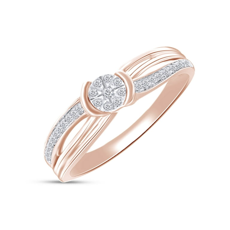 14K Yellow Gold 1/10 CTW Natural Diamond Promise Ring 14K Yellow Gold 1/10 CTW Natural Diamond Promise Ring