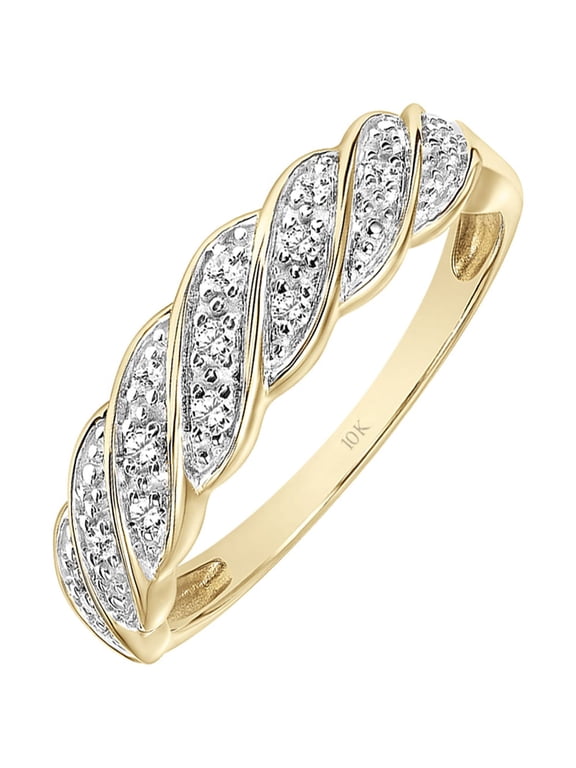 1/10 Carat T.W. Diamond 10kt Yellow Gold "Eternal" Women's Anniversary Band by Keepsake