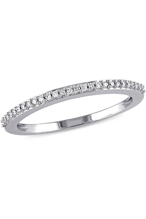 Women's Diamond 14k White Gold Wedding Ring