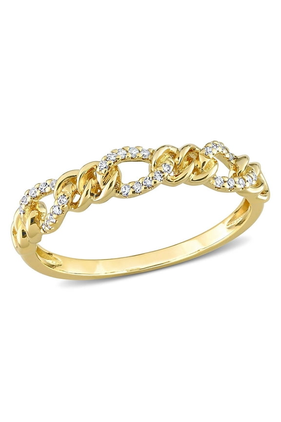 Women's Diamond 14k Yellow Gold Ring