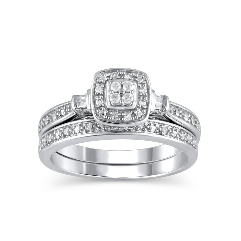1/10 Carat (I3 clarity, I-J color) Forever Bride Cushion