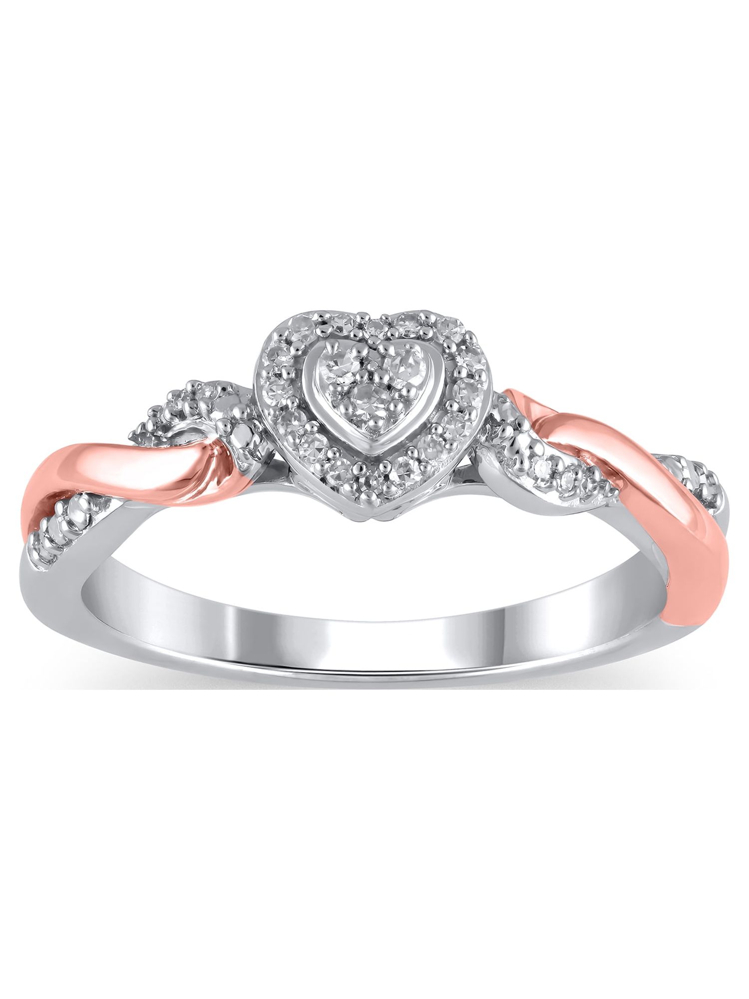 Hold my hand sterling silver ring top