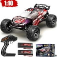 thumbnail image 1 of 1:10 Large Rc Cars,18-Inch Remote Control Car Trucks with Lights,45+KM/H RC Off-Road Electric Truck, Includes 2 Rechargeable 2600mAh Batteries, Rc Cars for Adults & Boys, 1 of 8