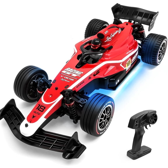 JoyStone 1:14 RC Car for Adults, 30+ MPH Fast 4WD Remote Control Car with 2 Batteries, 40 Min Runtime, All-Terrain Off-Road RC Truck for Kids