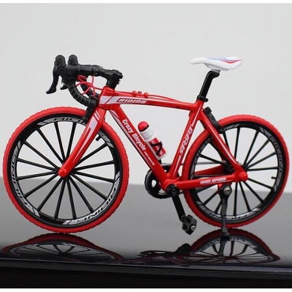 1:10 Mini Alloy Bicycle Diecast Model Finger Mountain Miniature Metal Bike Racing Toy Simulation Collection Toys for boys