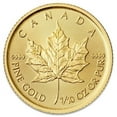 thumbnail image 1 of 1/10 Oz Canadian Maple Leaf Gold Coin, 1 of 3