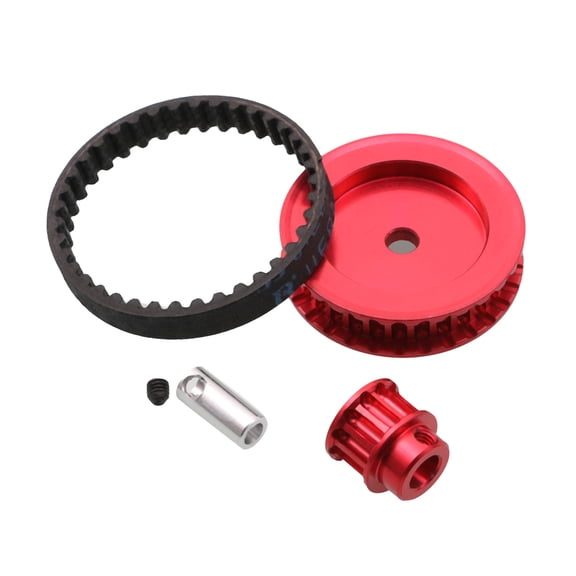 1/ 10 RC Car Metal  Gears Upgraded Set with Rubber Belt RC Replacement Part for Traxxas TRX4 Upgrades 1/10 RC Crawler