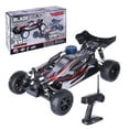 thumbnail image 1 of 1/10 RH1006 Nitro RC Car 4WD Off Road Remote Control Racing Vehicle Nitro Powered Truck With 2.4G Controller RTR Hobby Grade Remote Control Car For Adults Enthusiasts - Black & Red, 1 of 9