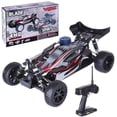 thumbnail image 1 of 1/10 RH1007 Nitro RC Car 4WD Off Road High Speed Racing Remote Control Vehicle With Automatic 2 Speed Transmission 2.4G Controller RTR Truck For Adults Hobbyists -Black Car Shell, 1 of 9