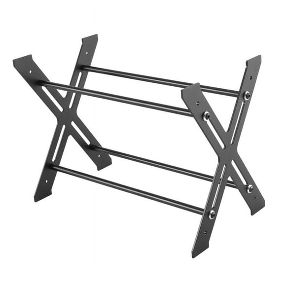 1/10 Scale 1.9 2.2 Wheel Rim Tire Storage Rack for RC Crawler -4 -6 Axial SCX10 D90 D110 ,Black