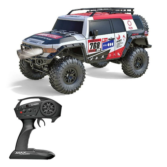 1/10 Scale 2.4GHz 4WD RC Off-Road Truck Remote Control Car RTR Toy