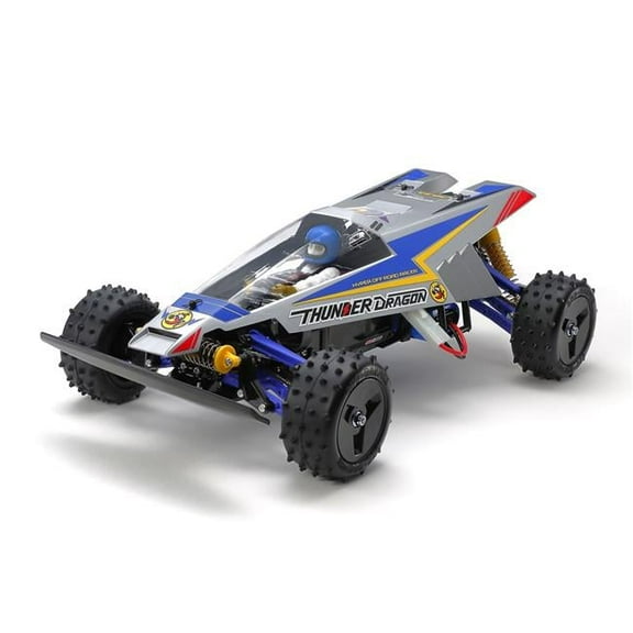 1-10 Scale RC Thunder Dragon Model Car Kit with Pre-Painted Body for 2021 4WD