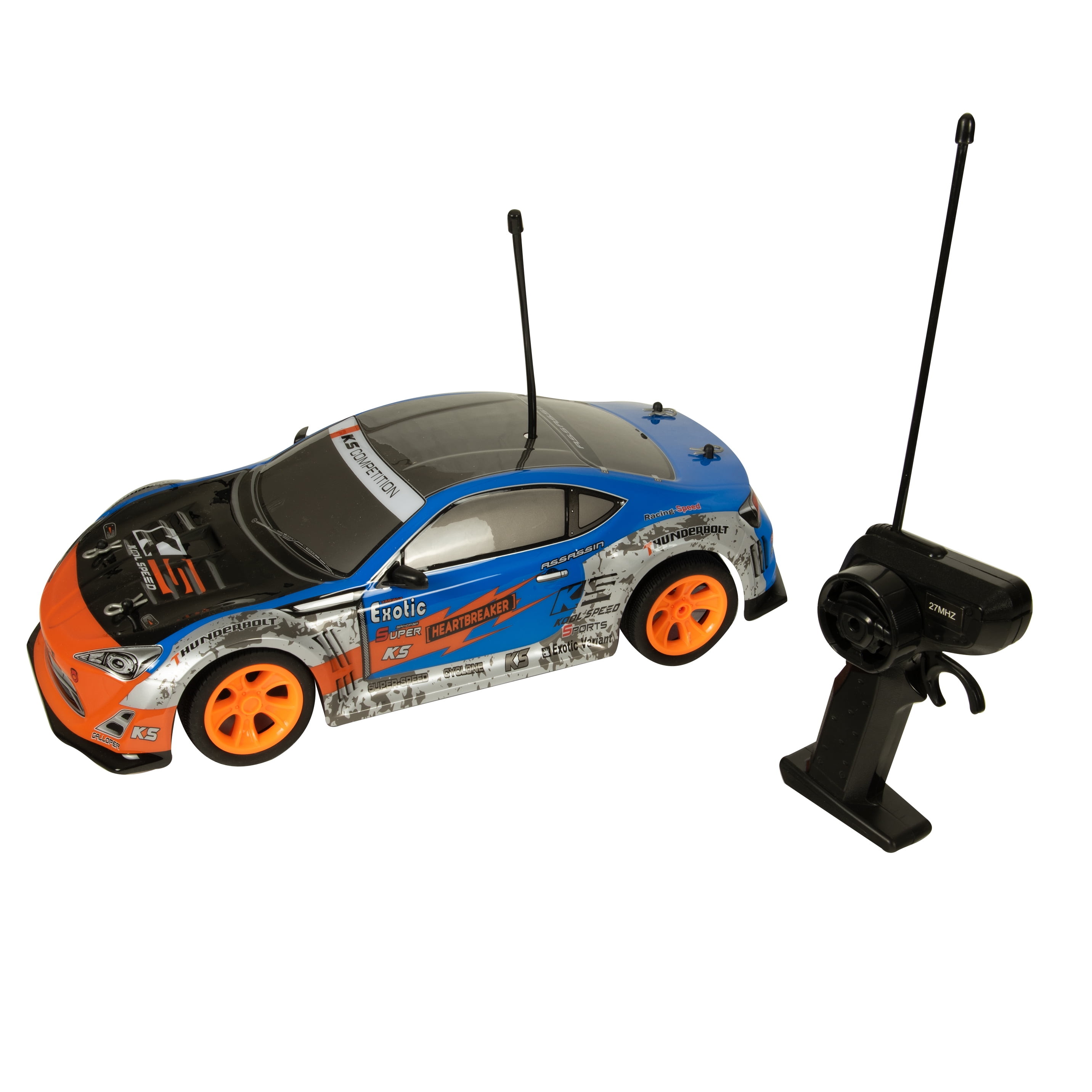 1:10 Scale Radio Control Street Fire Racers - Walmart.com