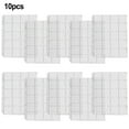 1/10 Sheets 20 Pockets Clear PVC Coin Holder Page Album for Coin