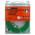 thumbnail image 1 of 1/10" Vinyl-Coated Wire Rope Kit, 30', Green, Peerless Chain Company #4743160, 1 of 12
