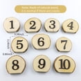 thumbnail image 1 of 1-10 Wooden Table Number Rustic Party Wedding Decoration Number Blocks for Wedding Reception and Table Decorations, 1 of 6