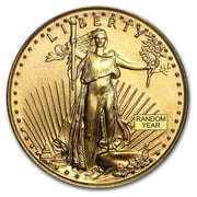 1/10 oz American Gold Eagle Coin BU (Random Year)