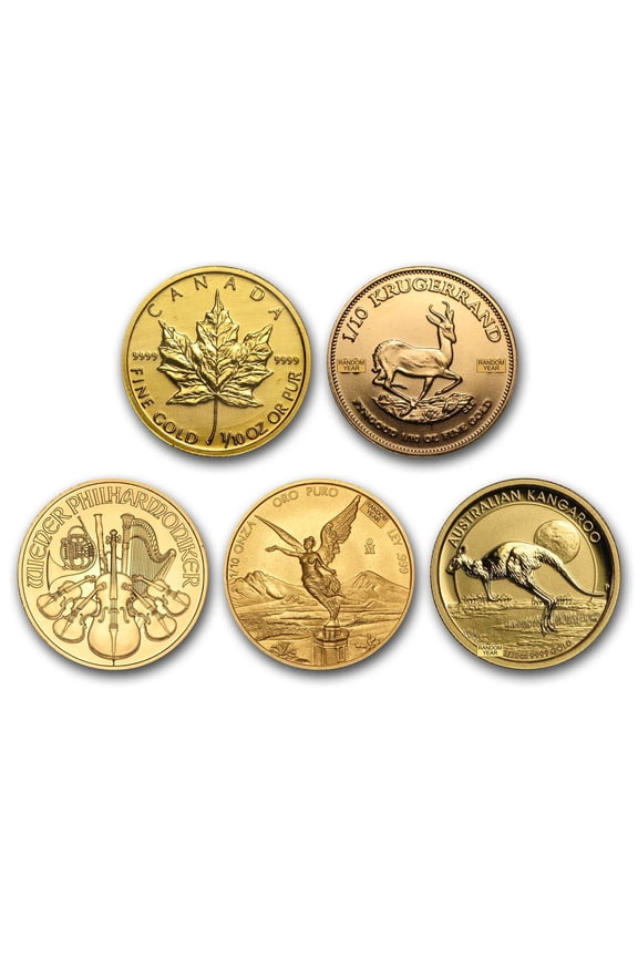 1/10 oz Gold Coin - Random Mint