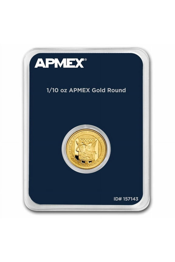 1/10 oz Gold Round - APMEX (In TEP Package)