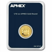 1/10 oz Gold Round - APMEX In TEP Package