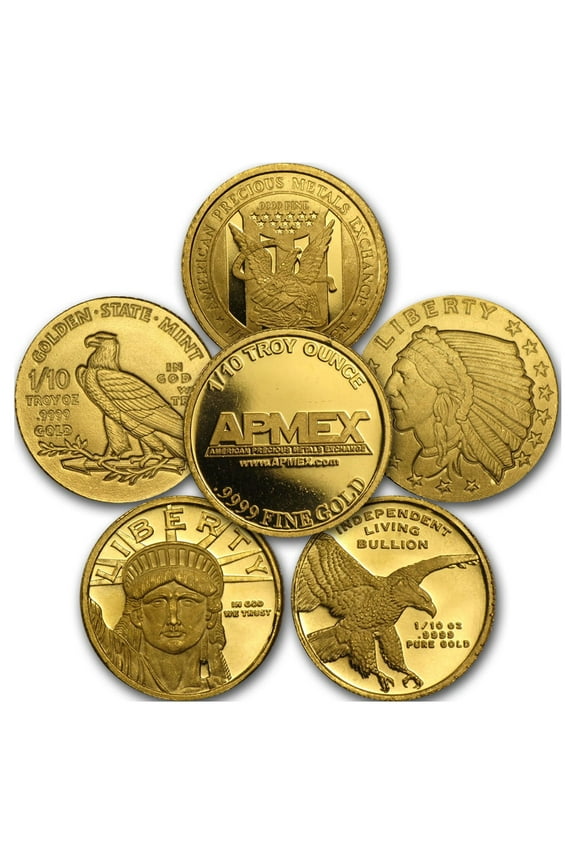1/10 oz Gold Round - Secondary Market