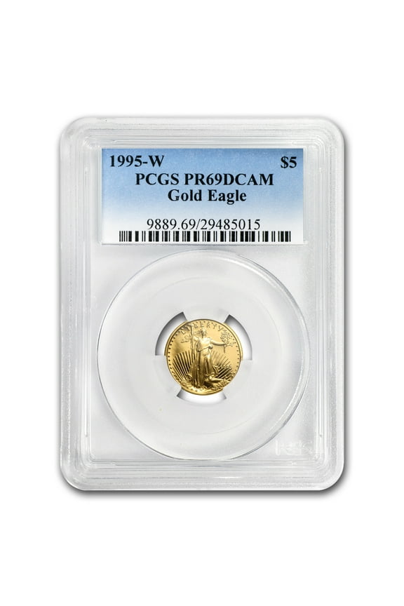 1/10 oz Proof American Gold Eagle PR-69 PCGS (Random Year)