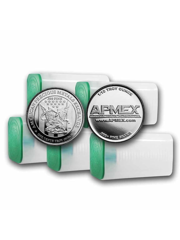 1/10 oz Silver Round - APMEX - Lot of 50 - Walmart