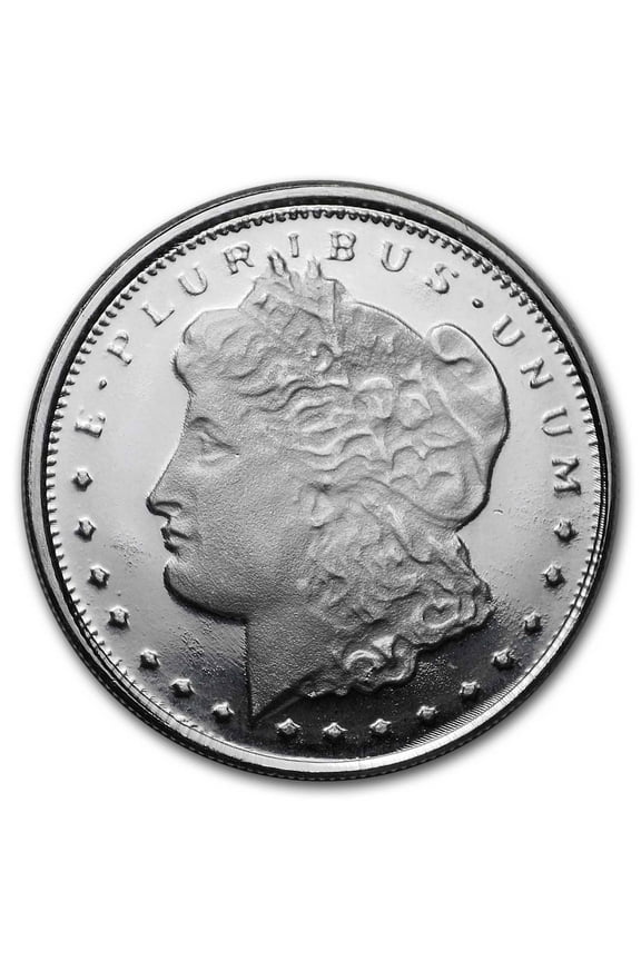 1/10 oz Silver Round - Morgan Dollar Design